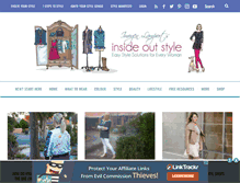 Tablet Screenshot of insideoutstyleblog.com